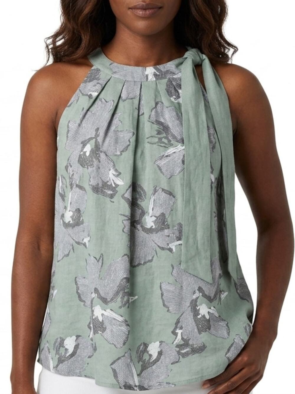 NWT Bellambra Art  Made in Italy Floral Lightweight Top Women Size M